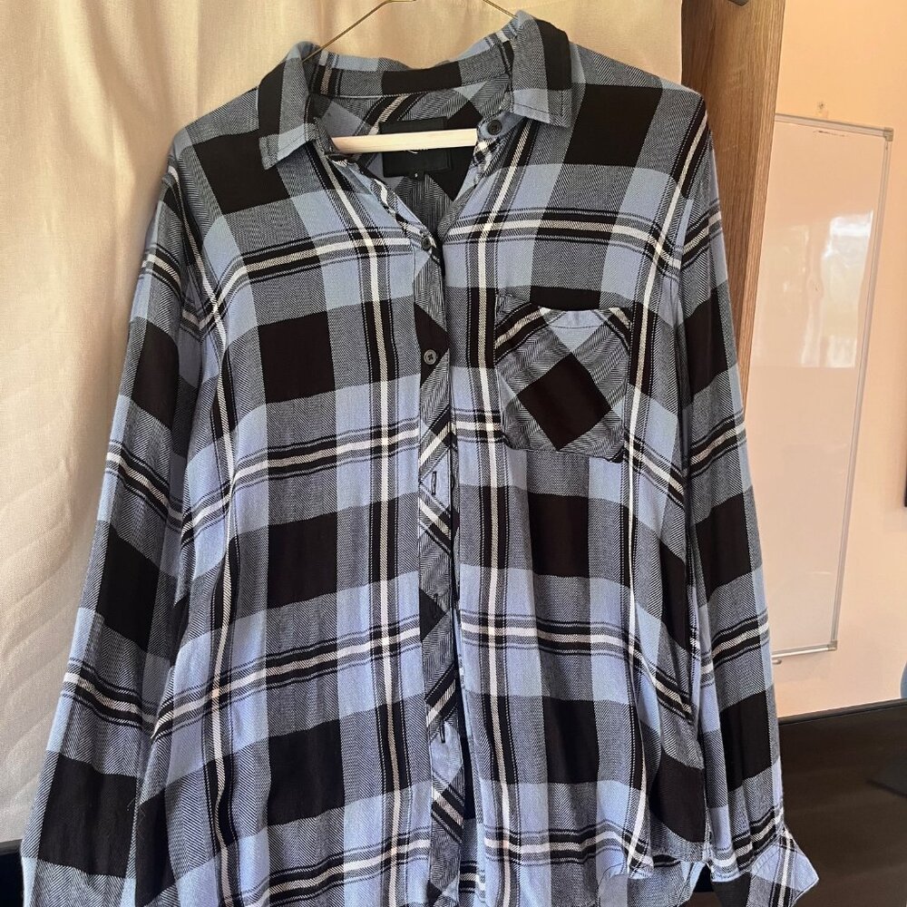 Women's Rails Long Sleeve Plaid Shirt - Small